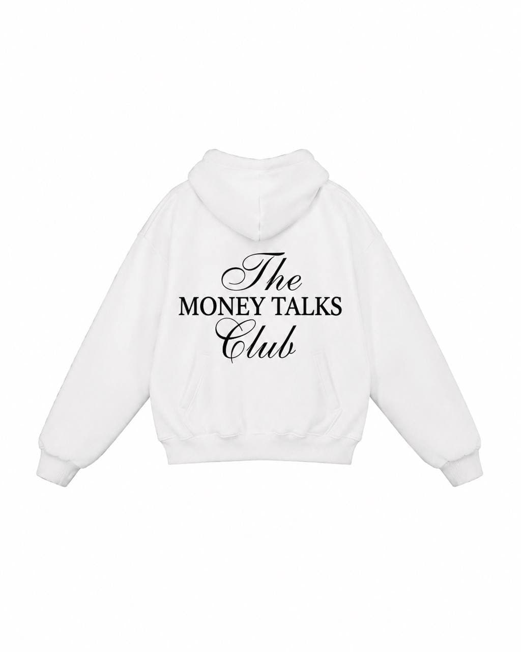 Худі Money Talks Club, вигляд ззаду